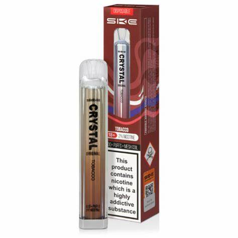 Crystal Bar 600+ Puffs - Tobacco